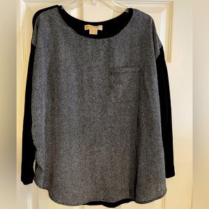 Michael Kors black top sz 1X